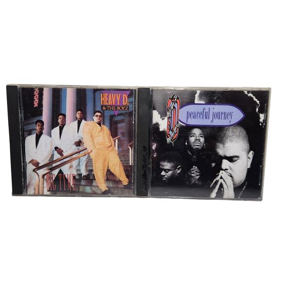 Heavy D & The Boyz Big Tyme & Peaceful Journey (1989, 1991) Tested Cd Pre-owned - Picture 1 of 5